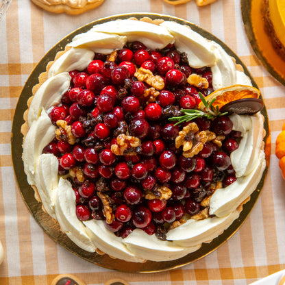 Cranberry Walnut Tart (Seasonal)