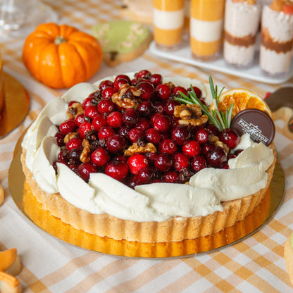 Cranberry Walnut Tart (Seasonal)