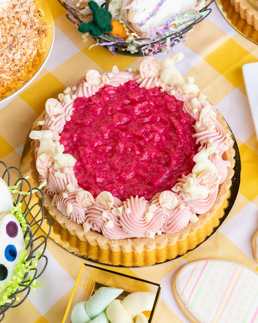 Strawberry Rhubarb Tart